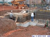 Installing the foundation wall forms at Elev. 7-Stair -4,5 Facing North-East.jpg